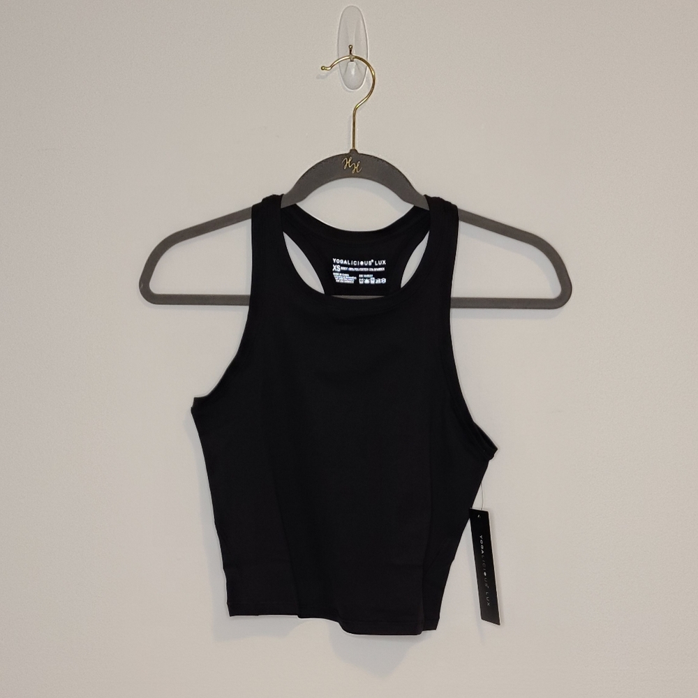 Yogalicious Black Tank Size NWT XS, XL - Picture 4 of 5